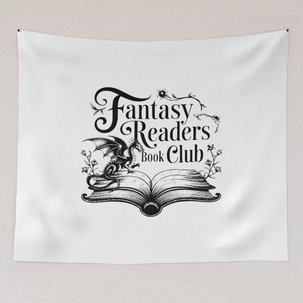 Item preview, Fantasy readers book club – bookish fantasy lover design designed and sold by CleanDecor.