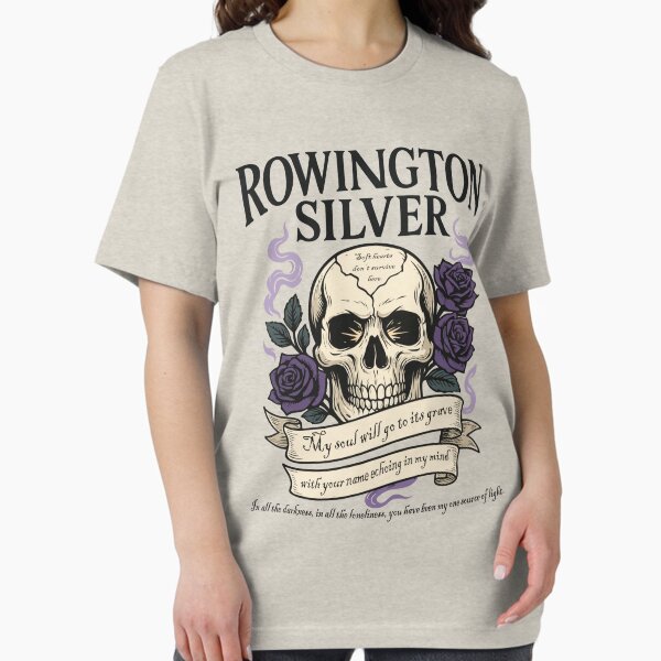 Item preview, Rowington Silver Bookish Phantasma Dark Romance designed and sold by RamblingsRose.