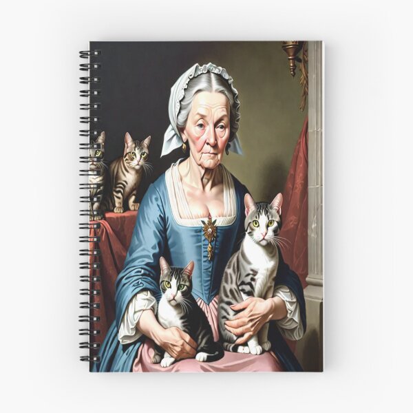 Item preview, Cat Lady – Circa 1740s Elegant Companion designed and sold by KoliBabb.