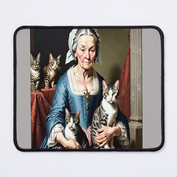 Item preview, Cat Lady – Circa 1740s Elegant Companion designed and sold by KoliBabb.