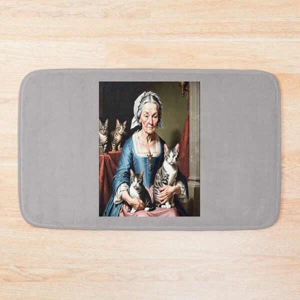 Item preview, Cat Lady – Circa 1740s Elegant Companion designed and sold by KoliBabb.
