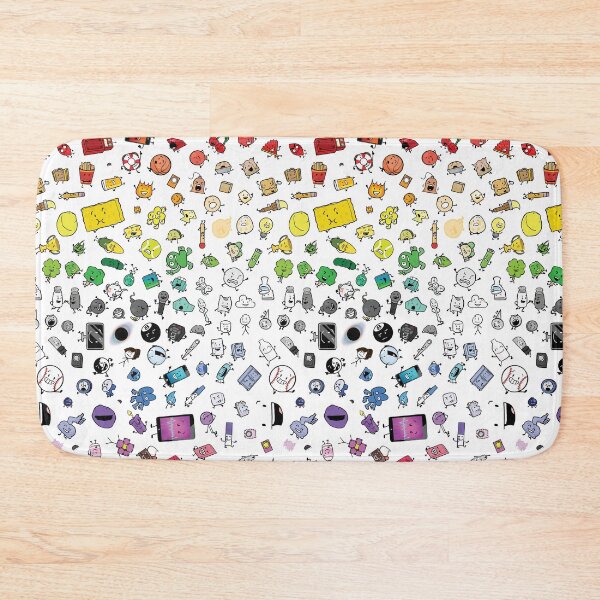 Item preview, BFDI Inanimate Insanity All Characters (Transparent Gradient) designed and sold by MsBonnieArt.