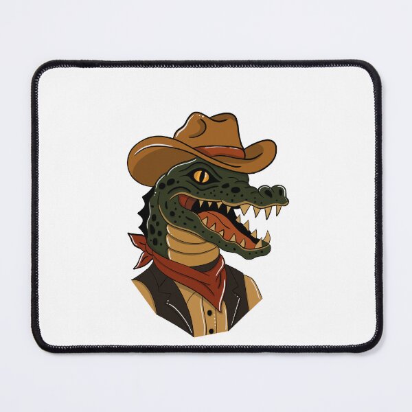 Item preview, Cowboy crocodile designed and sold by snailpilot.