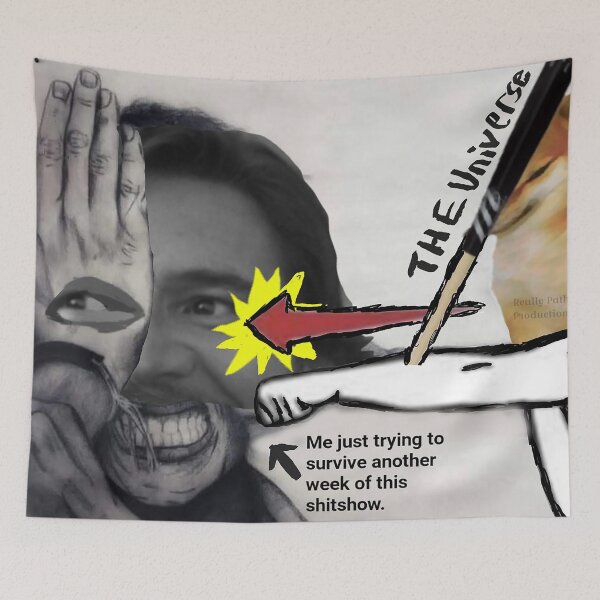 Item preview, Este universo me da ansiedad y depresión. designed and sold by reallypathetic.