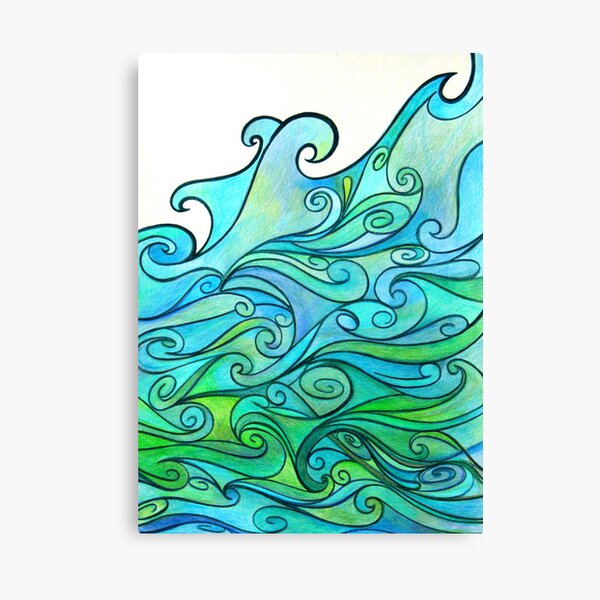 Seafoam Green Canvas Prints Redbubble