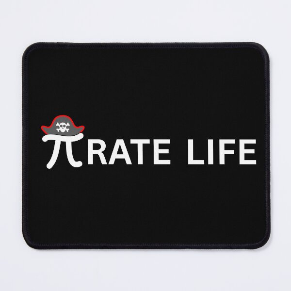 Item preview, Pi-rate Life – Funny Math Pirate Pun Design designed and sold by the science zoo.