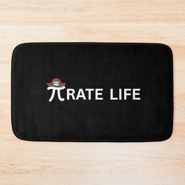 Item preview, Pi-rate Life – Funny Math Pirate Pun Design designed and sold by the science zoo.