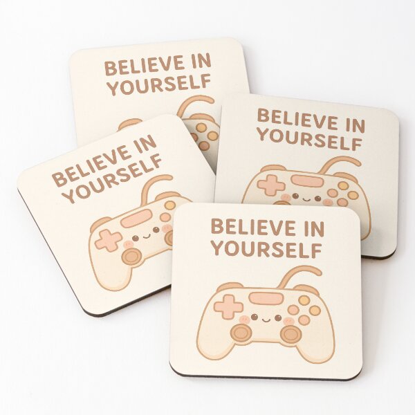 Item preview, Cozy motivational gamer: Believe in yourself  designed and sold by Mycozydesign.