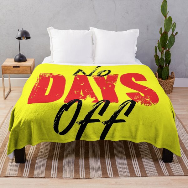 Item preview, Badass Gym Quote | No Days Off designed and sold by typoinspired.