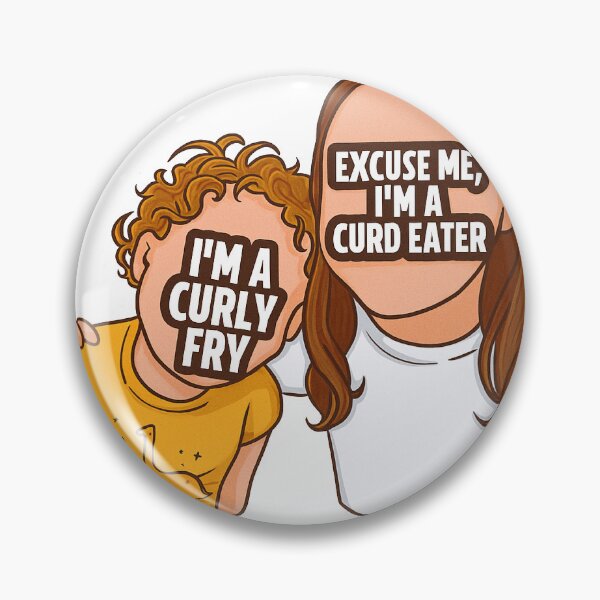 Item preview, Curd Eater // Curly Fry designed and sold by Hannah Geissinger.