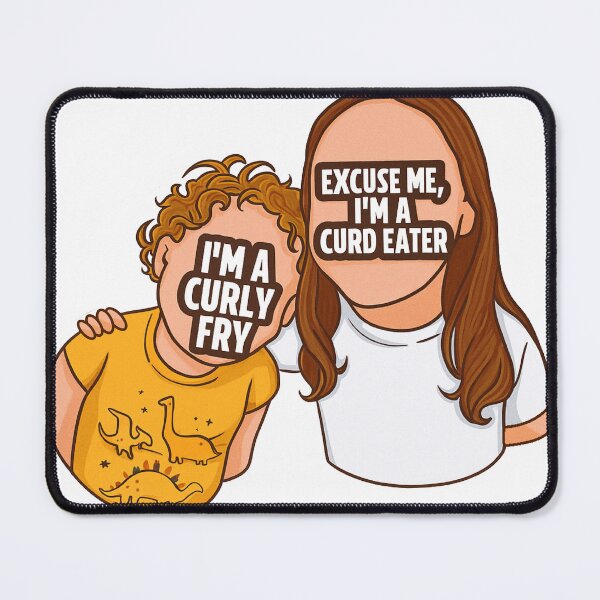 Item preview, Curd Eater // Curly Fry designed and sold by Hannah Geissinger.