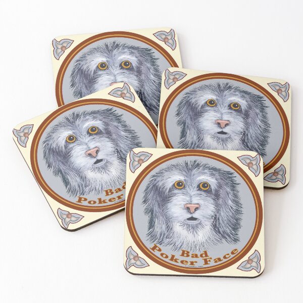 Item preview, My Sheepdog Bad Poker Face designed and sold by artmuvz.
