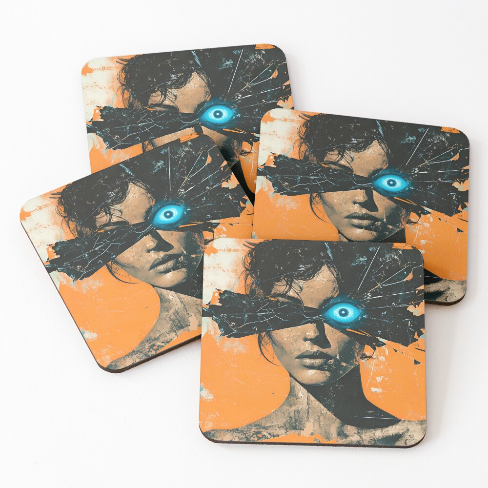 Item preview, Coasters (Set of 4) designed and sold by Cobainsdisease.