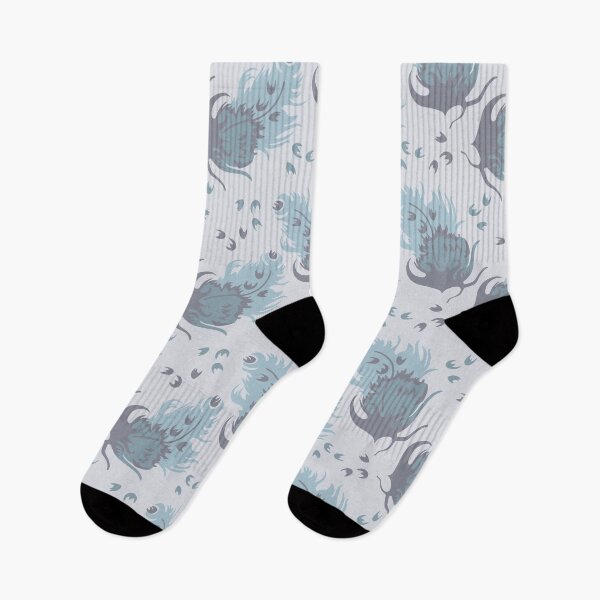 Item preview, Paper Cut Silk Screened Fashion Feather Grey Seamless Repeat designed and sold by Sharon Schwalbe.
