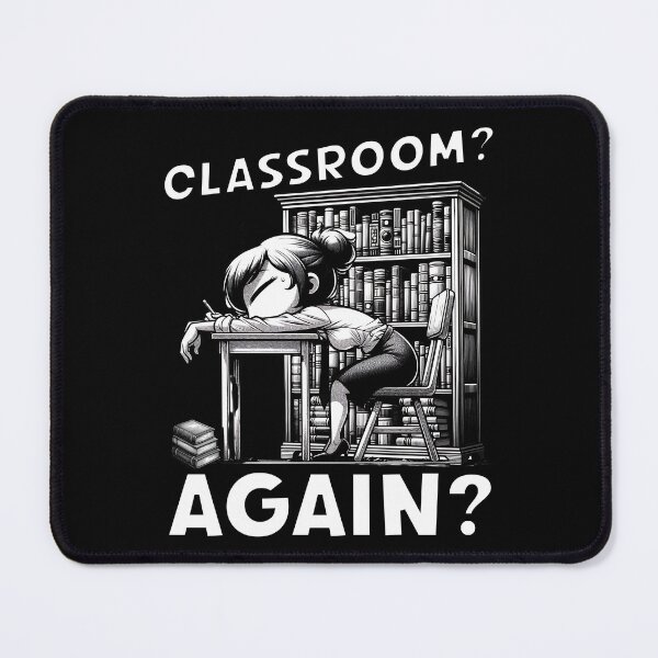 Item preview, Back to School Tired Student Funny Manga Style designed and sold by Fragy72.