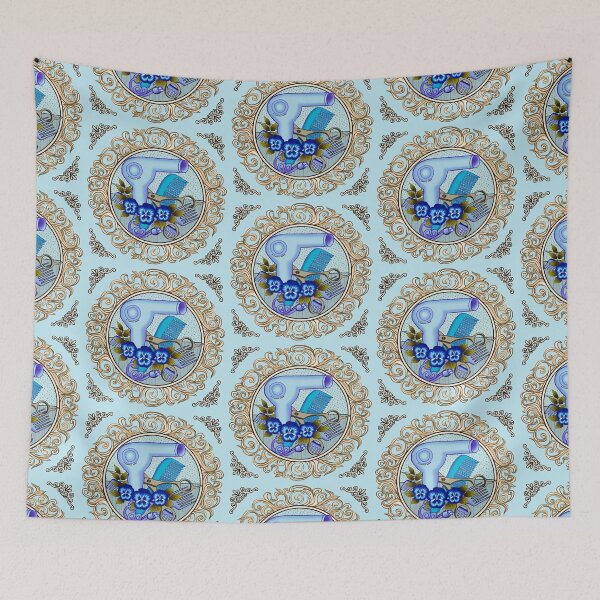 Item preview, Fancy Blue Pansy Beautician designed and sold by artmuvz.