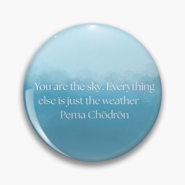 Item preview, Buddhist wisdom Pema Chodron quote designed and sold by XDivineTees.