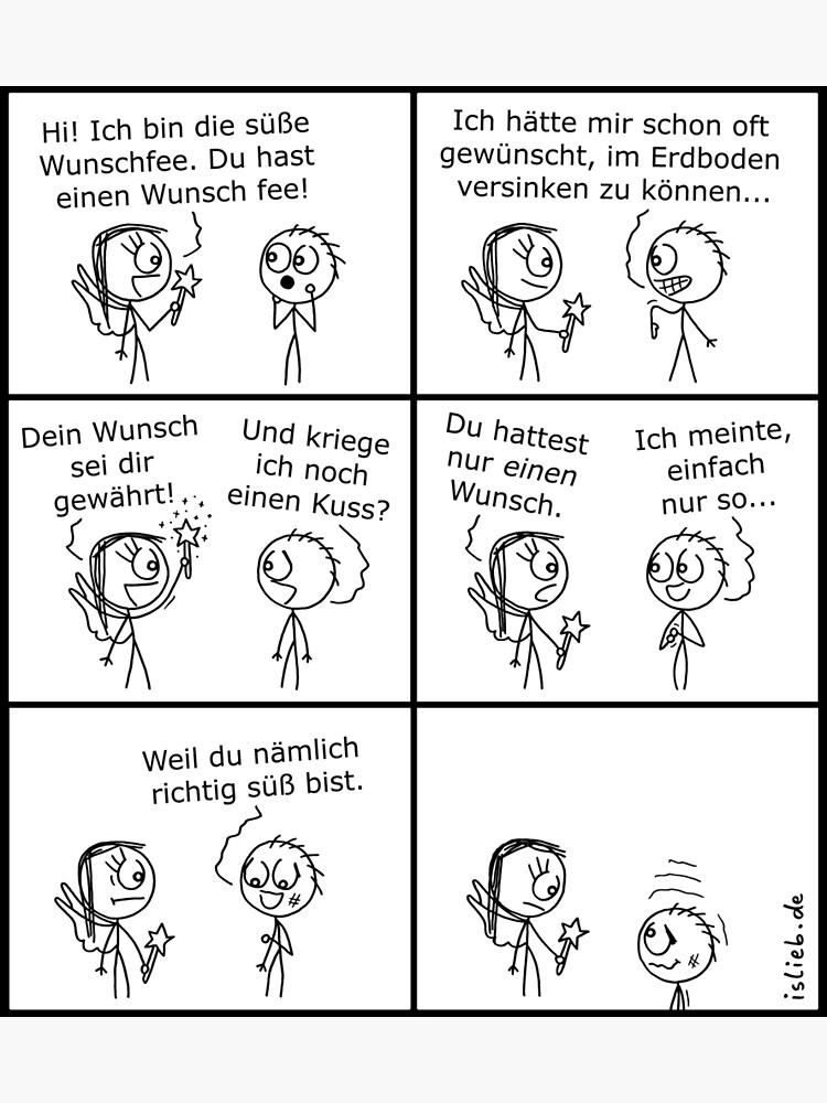 Thumbnail 3 von 3, Poster, Suesse Wunschfee islieb-Comic designt und verkauft von islieb.