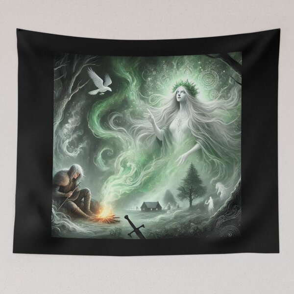 Item preview, "Sjofn – Whisperer of Love | Norse Goddess of Union & Heart" designed and sold by Umbra666.