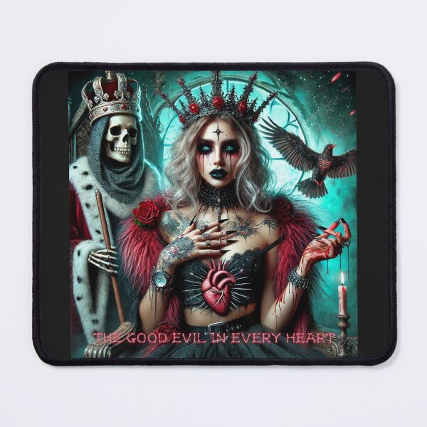 Item preview, Gothic Queen Skull King designed and sold by Voodoo Store Paranormal Collections.