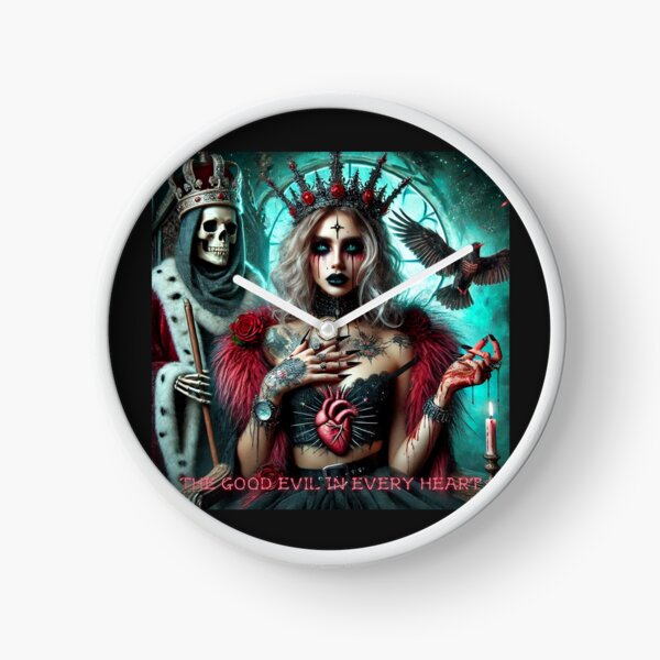 Item preview, Gothic Queen Skull King designed and sold by Voodoo Store Paranormal Collections.