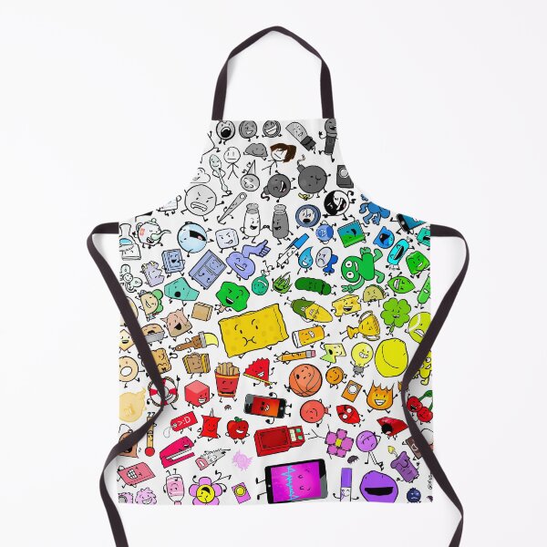 Item preview, BFDI Inanimate Insanity All Characters (Transparent) designed and sold by MsBonnieArt.
