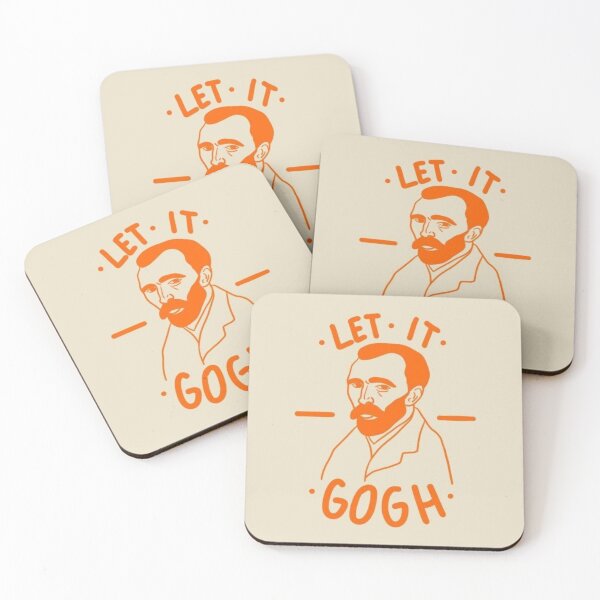 Item preview, Let It Gogh designed and sold by Pretty Postcards.