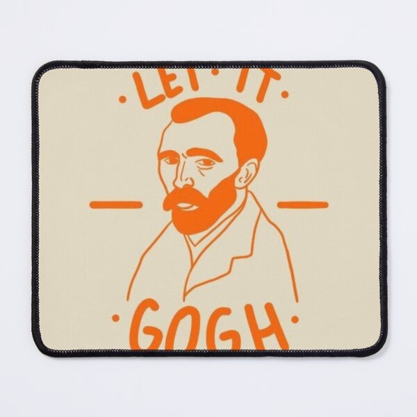 Item preview, Let It Gogh designed and sold by Pretty Postcards.