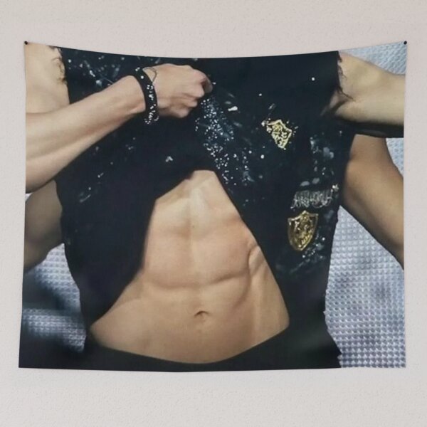 Item preview, Bang Chan of Stray Kids ot sexy abs 스트레이 키즈 solo kpop Railway SKZ designed and sold by Kpop-Noona.