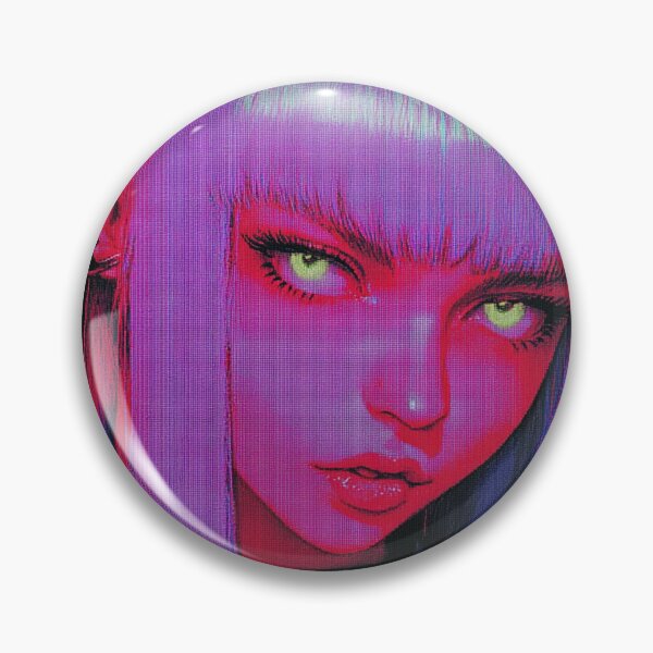 Item preview, Neon Emo Anime Elf with Green Eyes designed and sold by V-Fantasy.