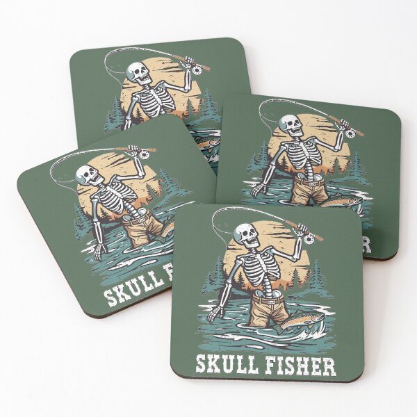 Item preview, fisherman skeleton designed and sold by StyleToTheBones.