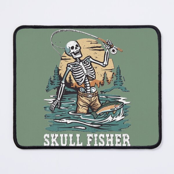 Item preview, fisherman skeleton designed and sold by StyleToTheBones.
