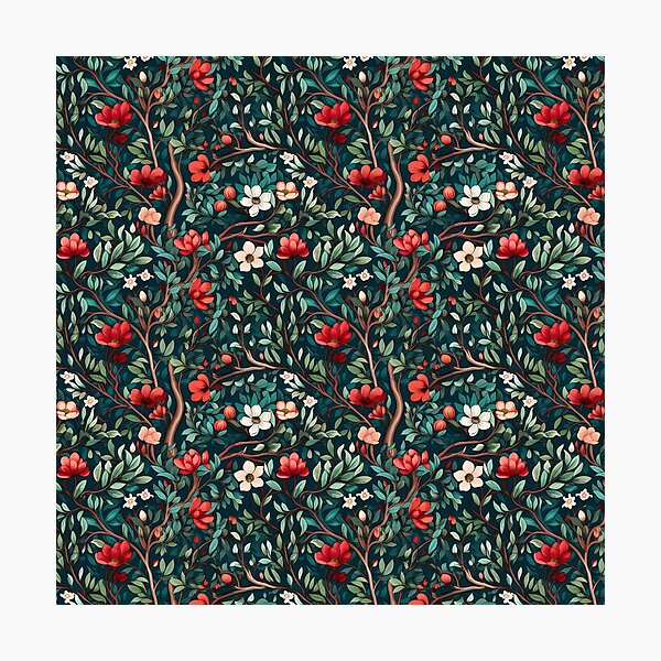 Item preview, Enchanted Flower Vines designed and sold by WatercolorLane.