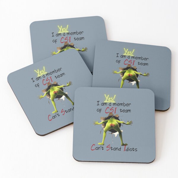 Item preview, CSI Team – Can’t Stay Idiots  designed and sold by beeprintbychloe.