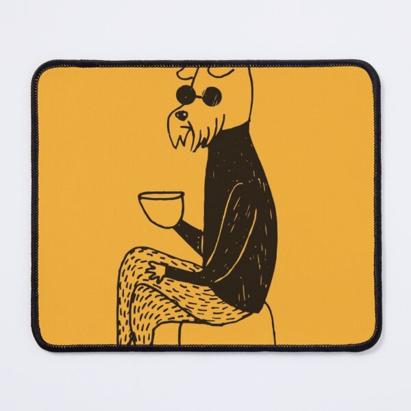 Item preview, coffee dog designed and sold by Pretty Postcards.