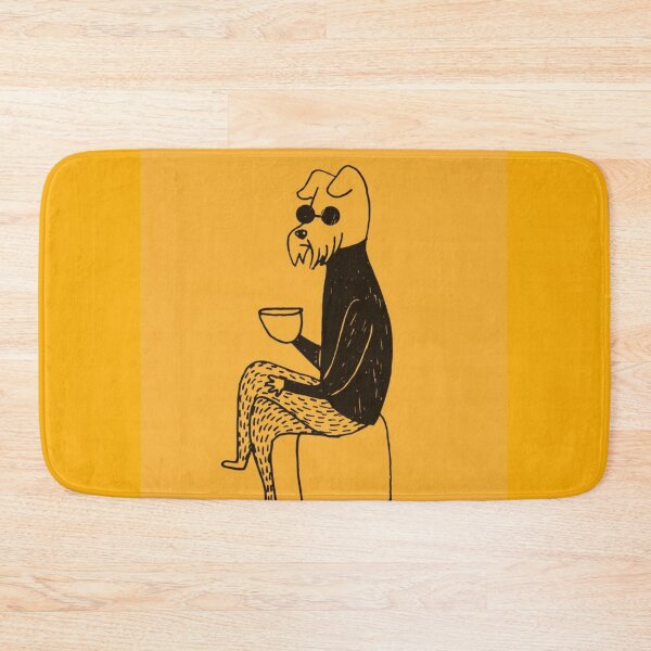 Item preview, coffee dog designed and sold by Pretty Postcards.