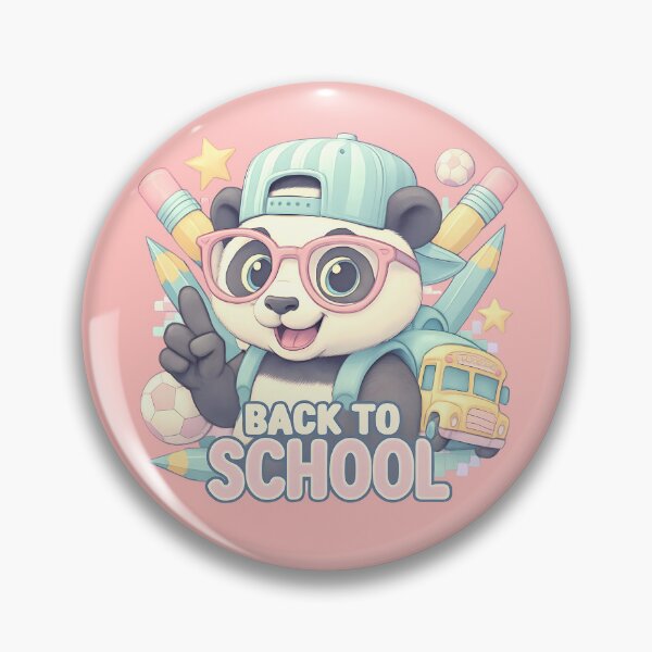 Item preview, Kawaii Panda Back to School Cute Student Design designed and sold by Fragy72.