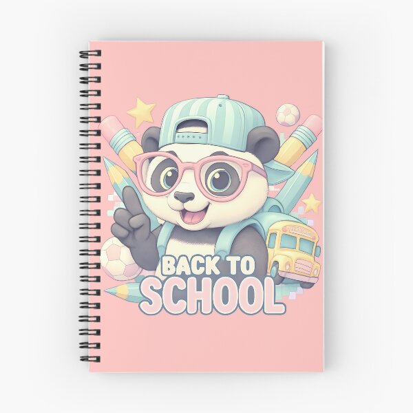 Item preview, Kawaii Panda Back to School Cute Student Design designed and sold by Fragy72.
