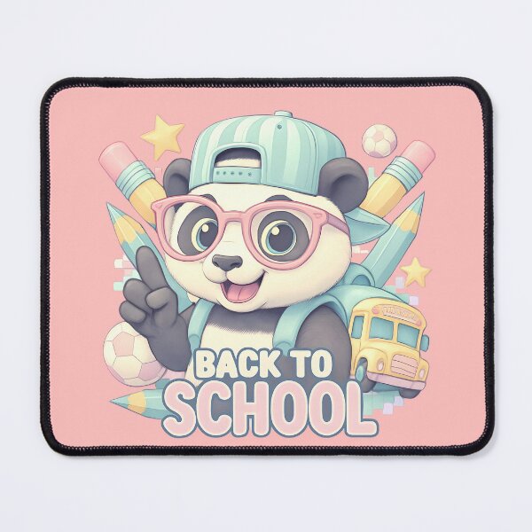 Item preview, Kawaii Panda Back to School Cute Student Design designed and sold by Fragy72.