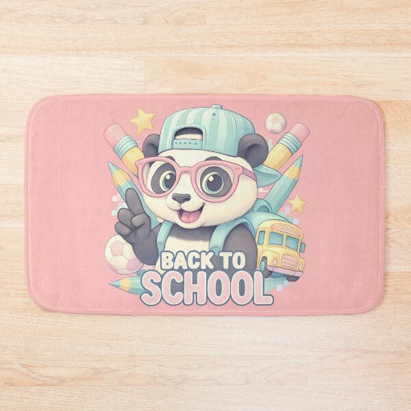 Item preview, Kawaii Panda Back to School Cute Student Design designed and sold by Fragy72.