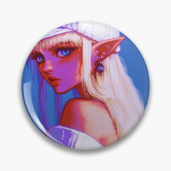 Item preview, Anime Elf with Blue Eyes designed and sold by V-Fantasy.