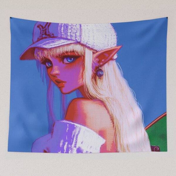 Item preview, Anime Elf with Blue Eyes designed and sold by V-Fantasy.