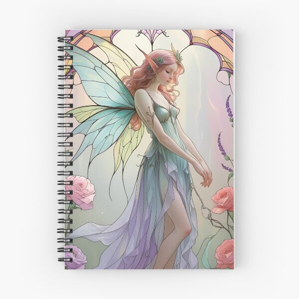 Item preview, Dreamlit Fairie in Pastel designed and sold by Edenglow Prints & Peculiars.