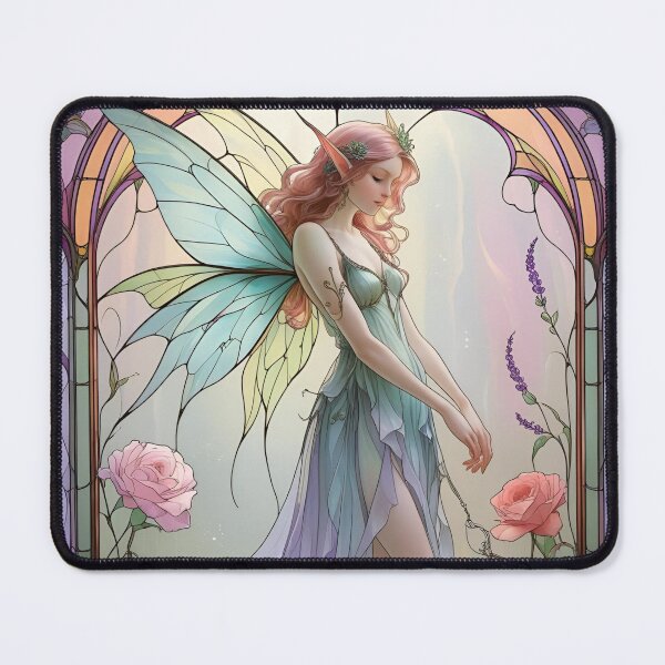 Item preview, Dreamlit Fairie in Pastel designed and sold by Edenglow Prints & Peculiars.