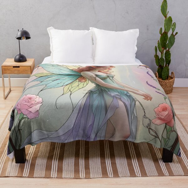 Item preview, Dreamlit Fairie in Pastel designed and sold by Edenglow Prints & Peculiars.