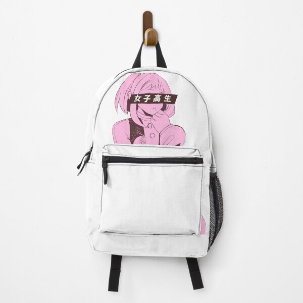 Item preview, Pink Aesthetic Anime Girl with Japanese Text designed and sold by HotaruIGuess.