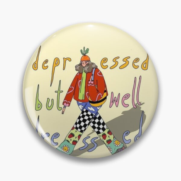 Item preview, depressed designed and sold by Pretty Postcards.