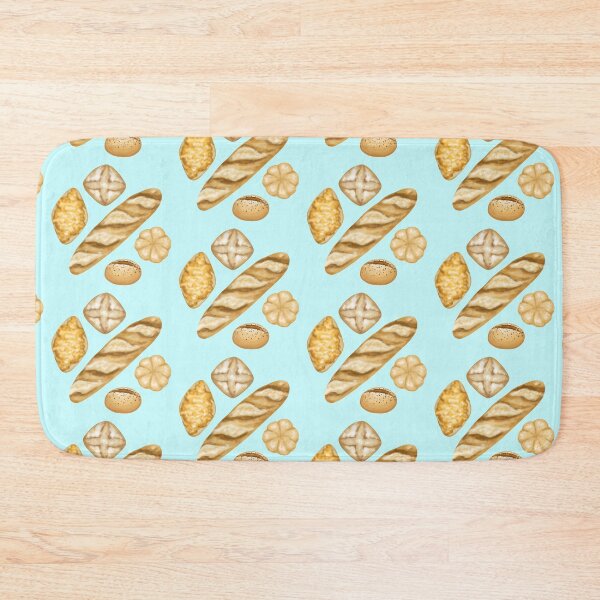 Item preview, Various types of bread such as rolls, baguettes and cheese pastries – perfect for culinary, artisanal and natural themes designed and sold by katecheerycake.