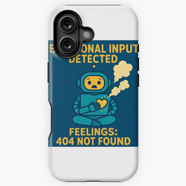 Aperçu de l'œuvre « Sentiments : 404 introuvable » – Moment émouvant du robot créée et vendue par ApertiaLabs.