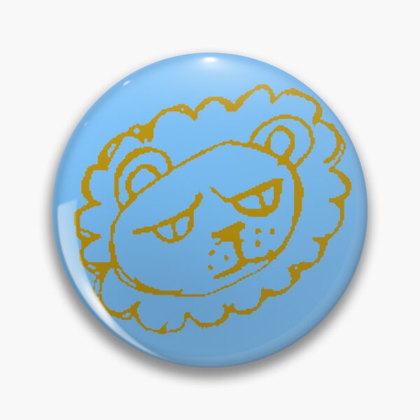 Item preview, furrow brow lion head doodle designed and sold by Michael Stewart.